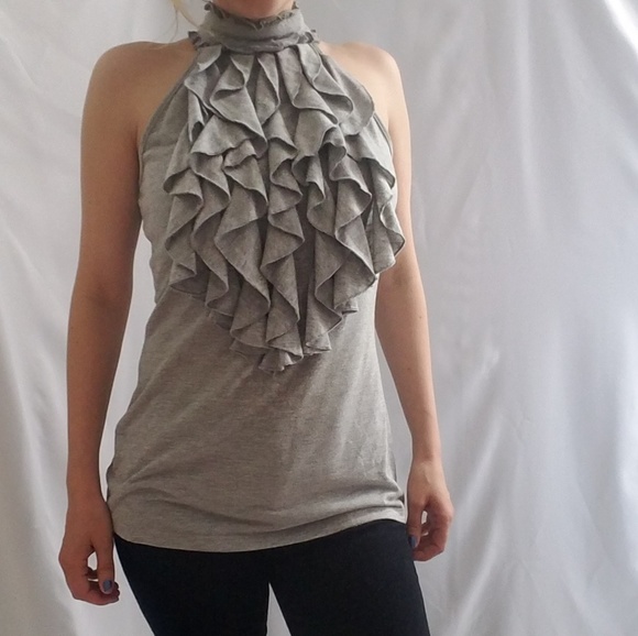 Sleeveless Ruffle Top - Picture 3 of 4